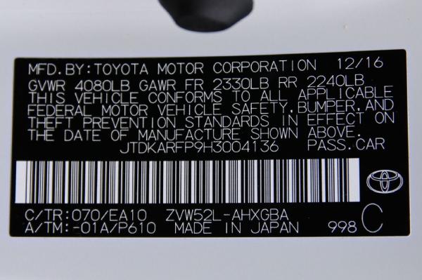 Used 2017 Toyota PRIUS PRIME Premium