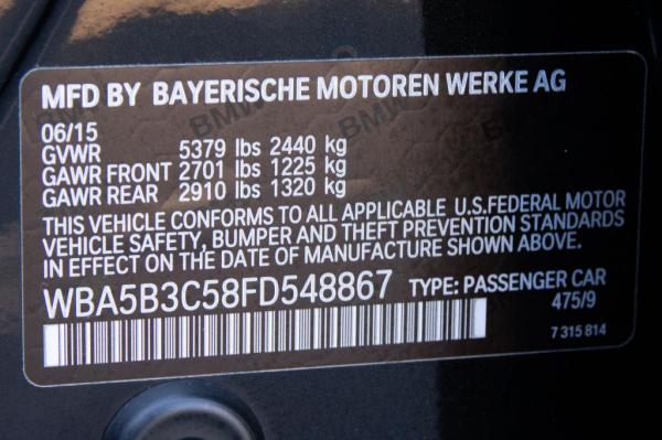Used 2015 BMW 535XI XI